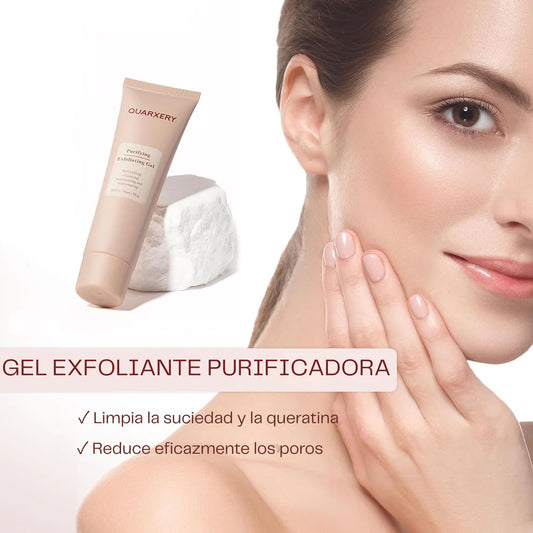 Quarxery Gel Exfoliante | Adiós a las manchas, grasa y puntos negros